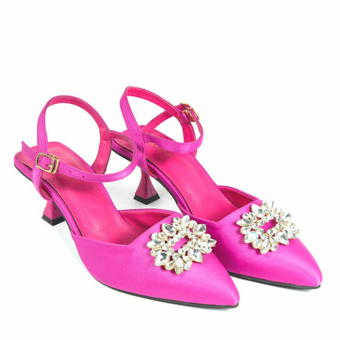 Women Formal Court Shoes - 62555S (Pink)